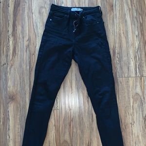 Top shop black Jamie jeans